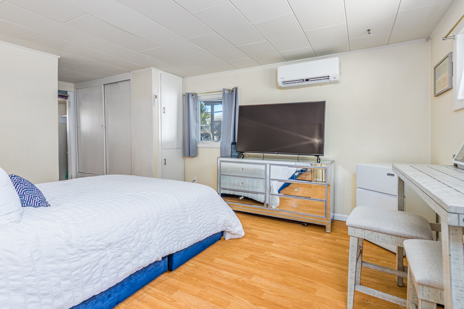 Bedroom after staging