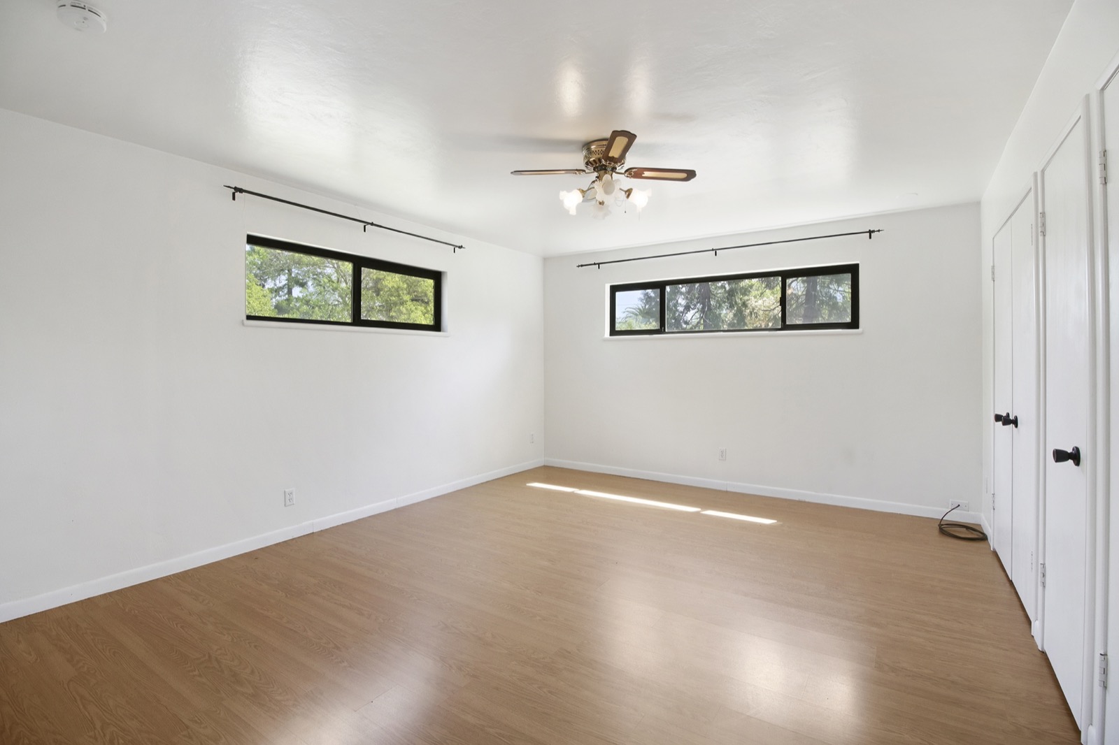 Master bedroom before staging